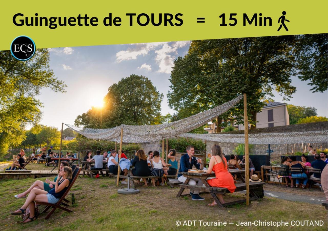 "Le Safari" - 2 Lits - Au Coeur Du Vieux Tours 아파트 외부 사진